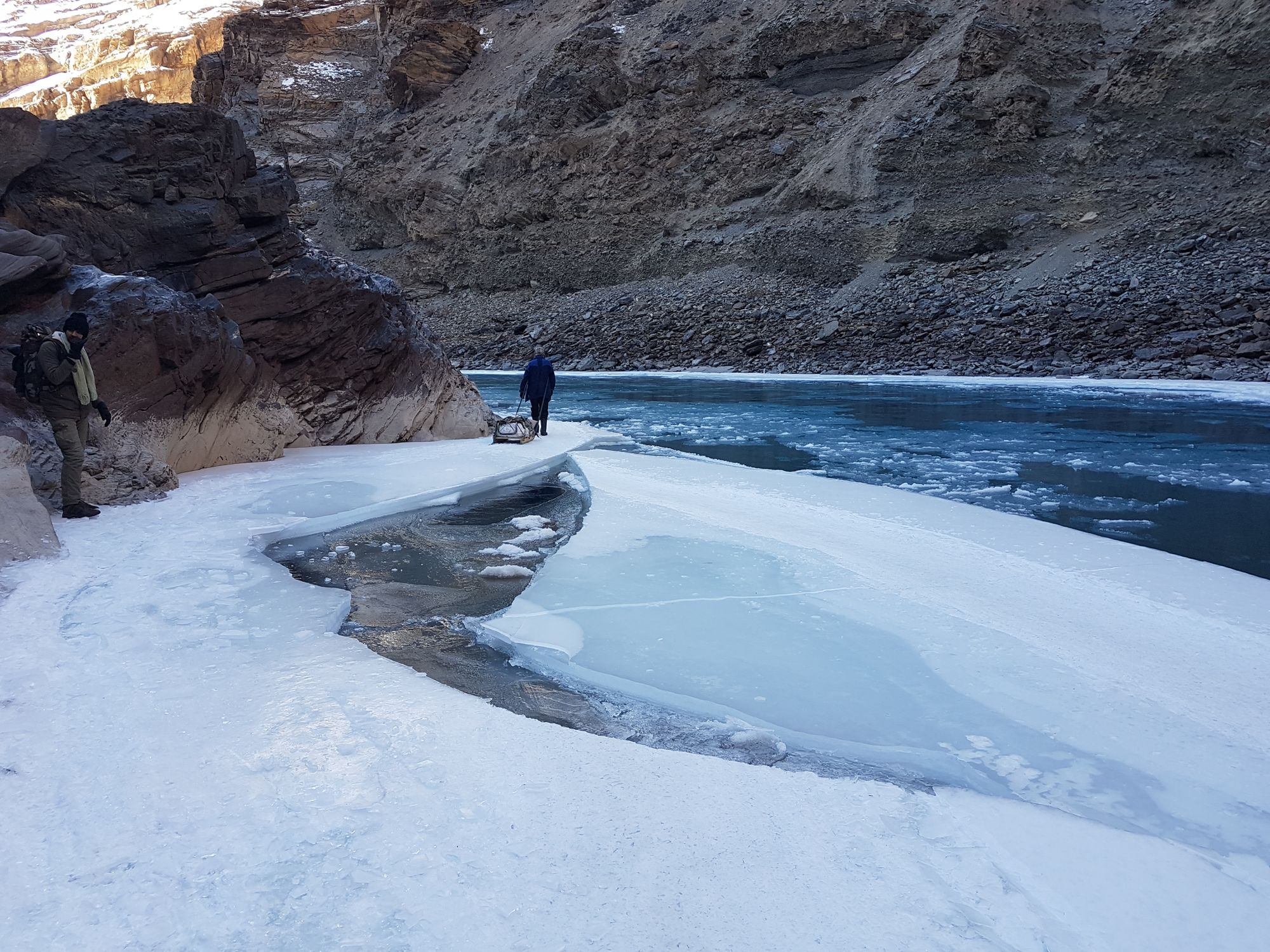 The Ultimate Adventure Of Saransh’s Chadar Trek With Thrillophilia!