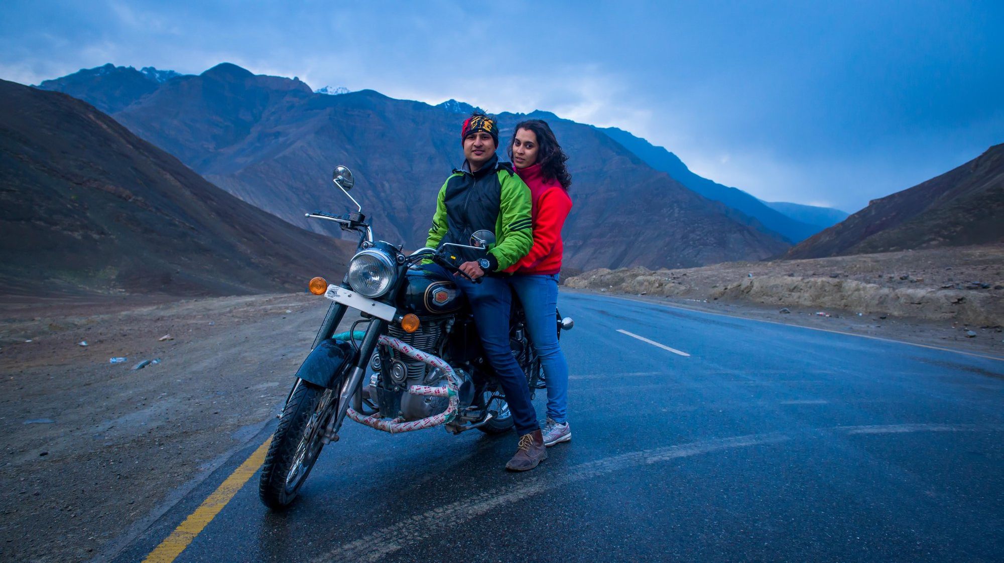 Puneet And Sneha On Ladakh Adventure With Thrillophilia!